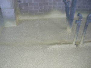 Aislamientos térmicos por la parte de arriba